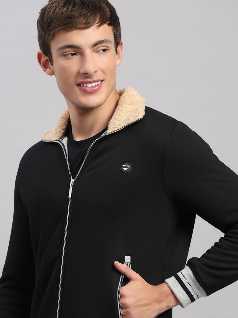 Monte Carlo Men Collar Full Sleeve Sweatshirt