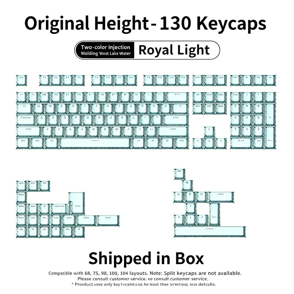 ZORNHER Royal Lichtschalter OEM-Profil PBT Zweifarben-Spritzguss Tastenkappen Hohlgeschnittenes Design Universelle Kompatibilität Kreuzschalter