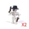 MOC Halloween Building Blocks Skeleton Army Knight Figures Flame Horse Medieval Vampire Furniture Assembly DIY Bricks Toys Gifts