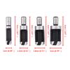 8 Pcs Plug Hole Cutter Set Dowel Maker Cutting Tools 3/8" Shank Bit W/case