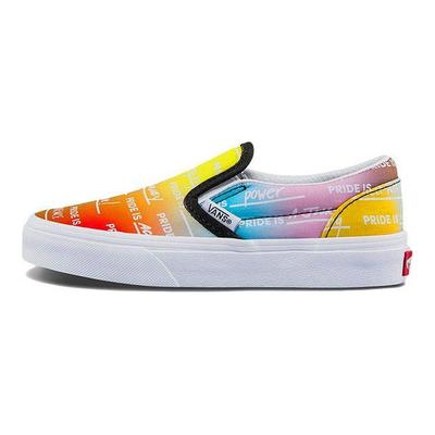 Slip-On Serie Lässige Low-Top Kinder Skateschuhe Kinder Sneaker Bunt VN0A7Q5GASA
