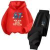 Children's Cartoon Print Sportswear Set: Hoodie & Casual Fashion Trend