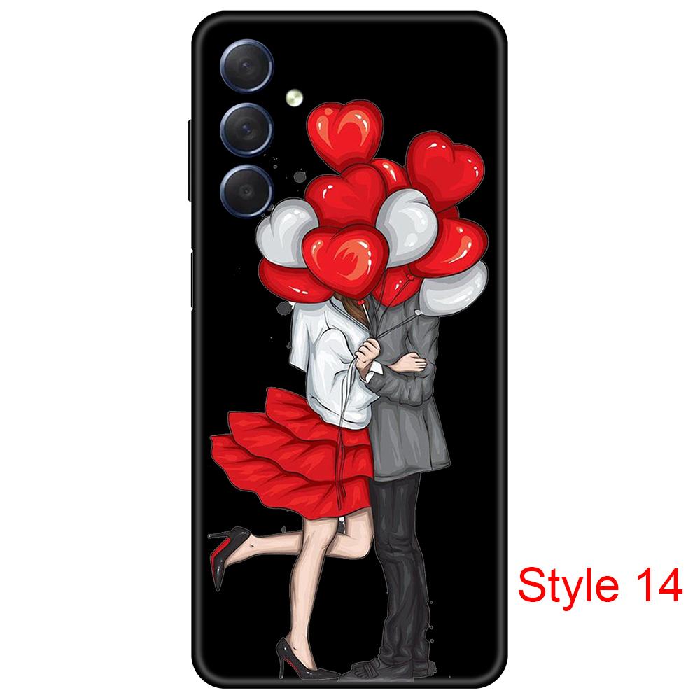 Pouzdro pro Samsung Galaxy M54 5G Black Silicon Cover na GalaxyM54 Soft 6,7inch SM-M546B nárazuvzdorné luxusní Plná ochrana