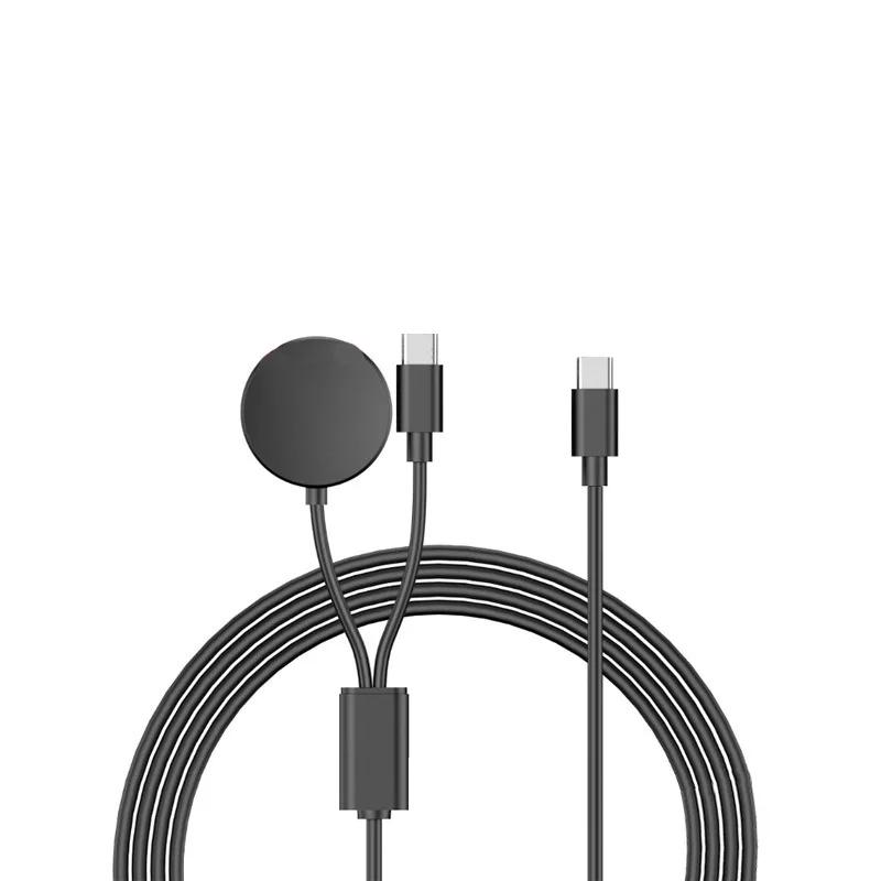 USB C Charger for Samsung Galaxy Watch 2 in 1 Type C USB A Cable 3.94 fit for Galaxy Watch6/5/4 Watch 5 Pro Galaxy S23 Ultra