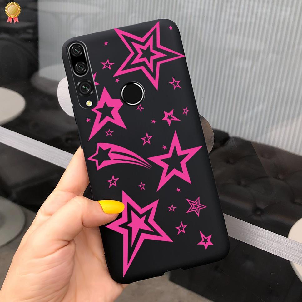For Honor 9X Pro RU Case Cute Cartoon Cool Black Pink Silicone Back Cover For Huawei Honor9X Honor 9X Pro 9XPro 4G Phone Case