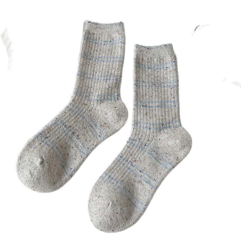 Sock Children's Mid-length Socks - Cute Cartoon Style Bubble Socks for Autumn and Winter. Spring and Autumn Girls' Fringed Long Socks with Lace Trim.