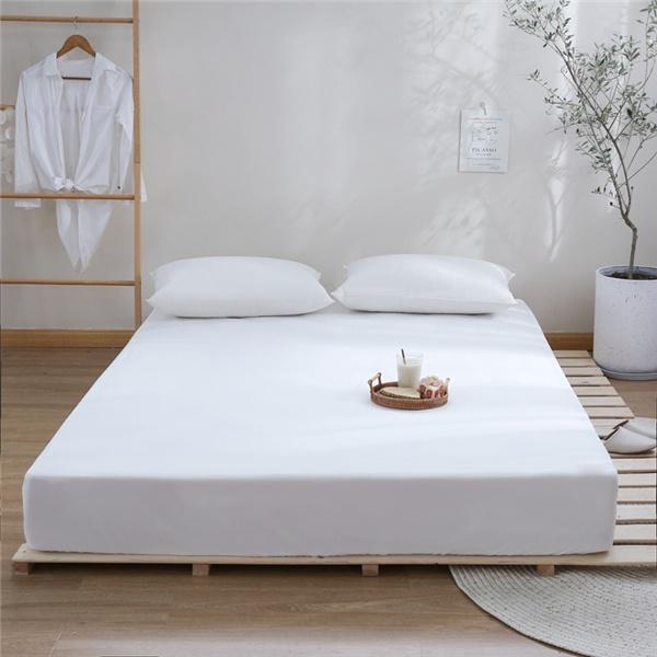 Protectores de Colchón 100% Impermeables Sábanas Bajeras Ajustables para Cama Articulada con Banda Elástica Tamaño Individual Doble King 140/160/180x200