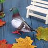 Simulation Foam Pigeon Model Fake Artificial Imitation Bird Animal Home Garden Ornament Miniature Decoration Home Decoration