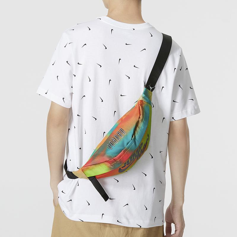 New Jordan Polyester Shoulder Bag, Crossbody Bag, Sling Bag, Fanny Pack Regular Unisex Multicolor JD2233001GS-002