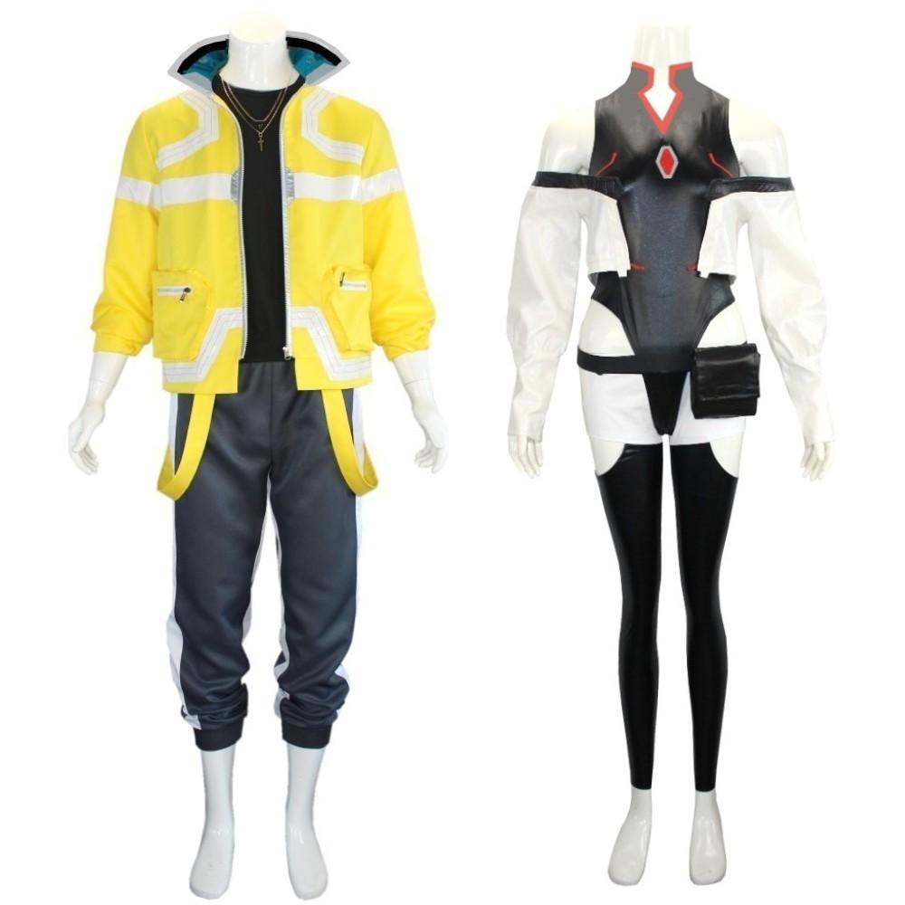 Costum Cosplay Anime Cyberpunk Edgerunners David Anime Cyberpunk:Costum Cosplay David Edgerunners Costume de Halloween pentru Bărbați