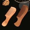 2PCS Fine Tooth Hair Comb Anti-static Peach Wooden Comb  Hair Care Tool Beauty Accessories