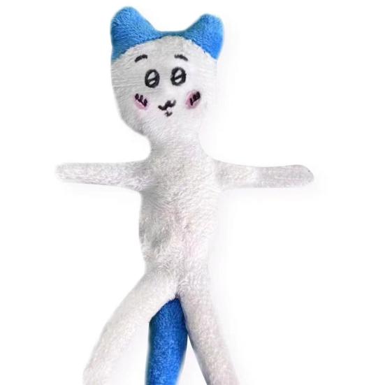 Pingente de Pelúcia Torcível Articulável Animal de Pelúcia Macio para Mochila Chaveiro Feio Charmoso Decoração de Anime para Quarto Mesa Estante Coleção