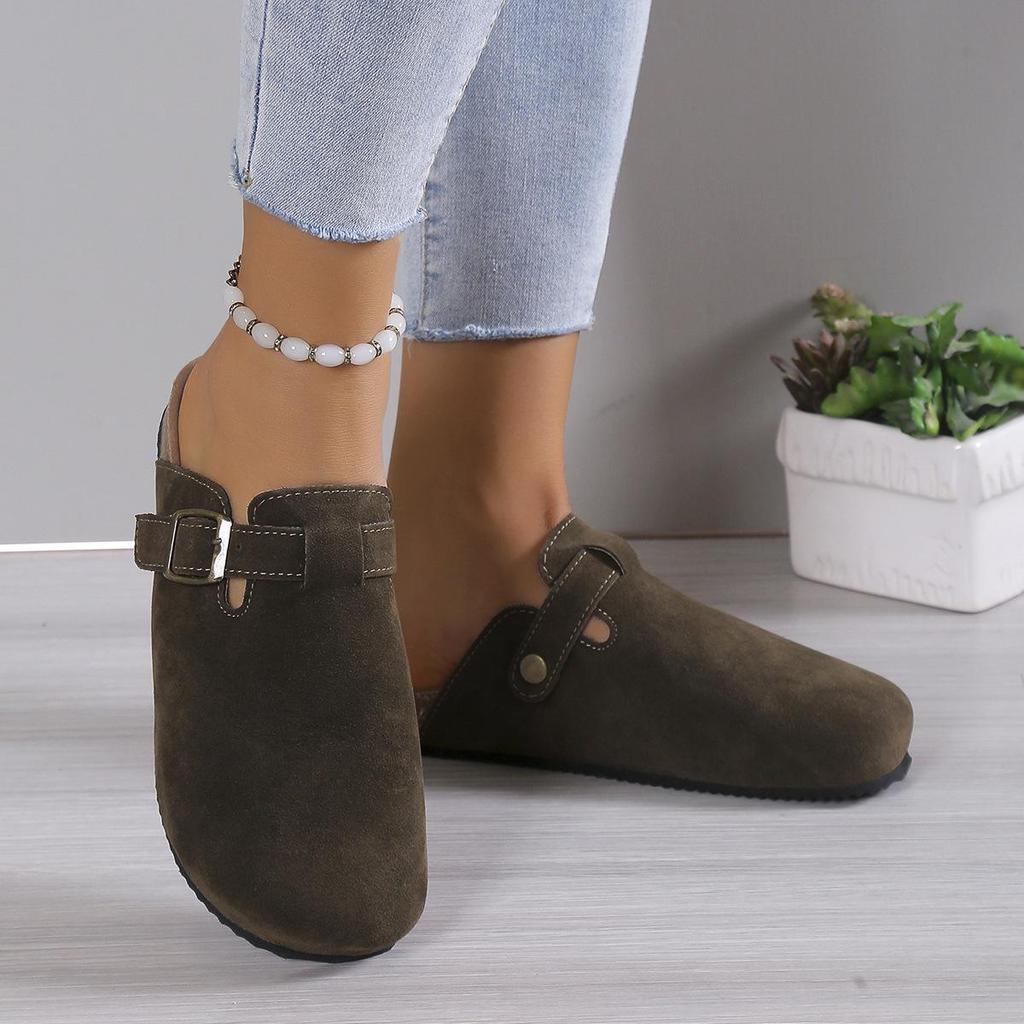 Thick-soled Bag Head Slippers Fashion Hot-selling Slippers Couple Cork Spot Slippers
