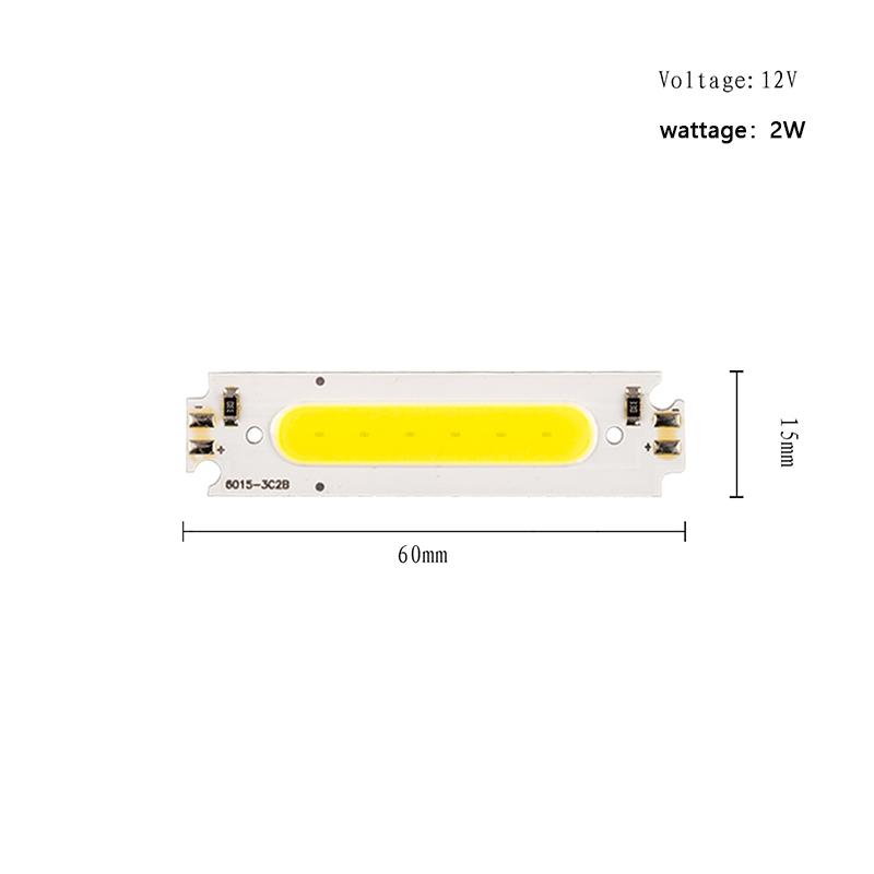 2W 3W 5W 6W 8W COB LED 12V Chip Module LED Chip Matrix Module Ultra High Brightness Multi Color Ambient Light DIY Design