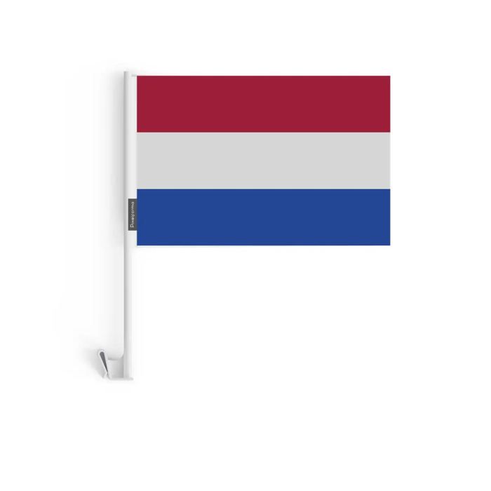Drapeau - Multicolore - Pays-Bas - 10 Pièces - 14 X 21 Cm - Polyester