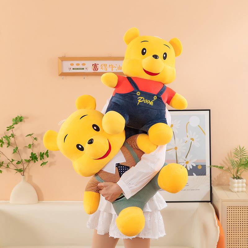 30cm Knuffel Winnie de Poeh Pluche Speelgoed Cartoon Anime Pop Grijpkraan Pop Cadeau voor Verjaardag Vriendin