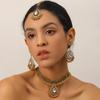 European Exotic Classical Dignified Earrings: Filigree Water Drop Jewelry Set