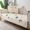 Sofa Cushion Summer Non-Slip Ice Silk Summer Mat Cushion Cartoon Cool Sofa Cover Cover Cloth