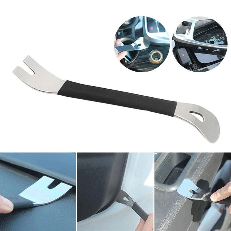 1PC Steel Pry Tool with Buckle Screwdriver for Car Audio Navigation And Interior Door Panel Installation/Disassembly