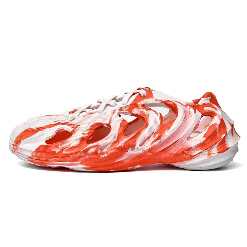 Feslishoet Pánské pantofle Silná podrážka Módní styl Platforma Koupelnové pantofle Protiskluzové Trendy Designové boty Dámské žabky