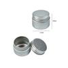 Beauty Sample Silver Tin Box Empty Multi Color Storage Box Small Item Portable Empty Can Jewelry Storage