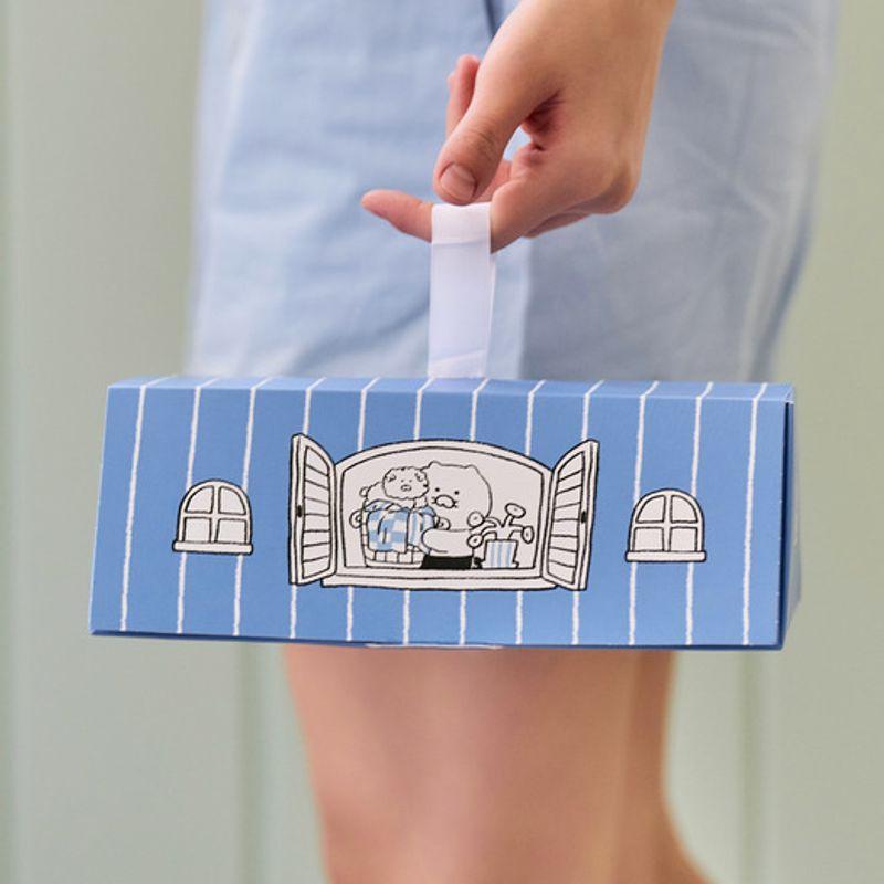 KAKAO FRIENDS FRIENDAY Hand Towel 2P Set_Chunshik