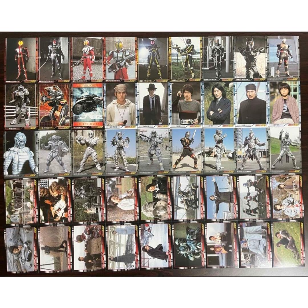 Used Kamen Rider Faiz Trading Card Collection 4th Normal Comp