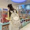 Schoolbag1011 New Milk Huhu Printed College Student School Bag Versatile Fresh Sweet Backpack Stylish Simple Backpack
