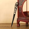 Ebony Hairpin, Ancient Hairpin, Simple Modern Disc Hairpin, Wooden Hairpin, Chinese Hanfu Cheongsam Headdress