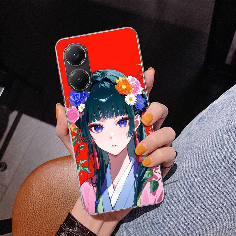 

A-Apothecary D-Diaries Maomao Phone Case For Xiaomi Poco X7 X6 X5 Pro F7 Ultra Redmi 15C 15 13C 13 12C 12 10 10A 10C 9 9A 9C 9T Xiaomi Poco F7 Pro