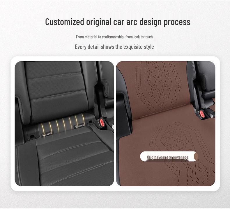 Universal Suede Seat Cover for Dongfeng Honda CR-V - Semi-Enclosed, Four Seasons, 2023