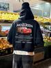 Disnery Mcqueen Baskılı Kapüşonlular Erkek Kadın Çift Sweatshirt Bol Oversize Y2k Polar Sıcak Eşofman Takımı Kadın Erkek Giyim
