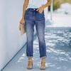Summer Women's Trendy European & American Street Style Tight Jeans - Versatile, Fashionable Long Pants in Stock