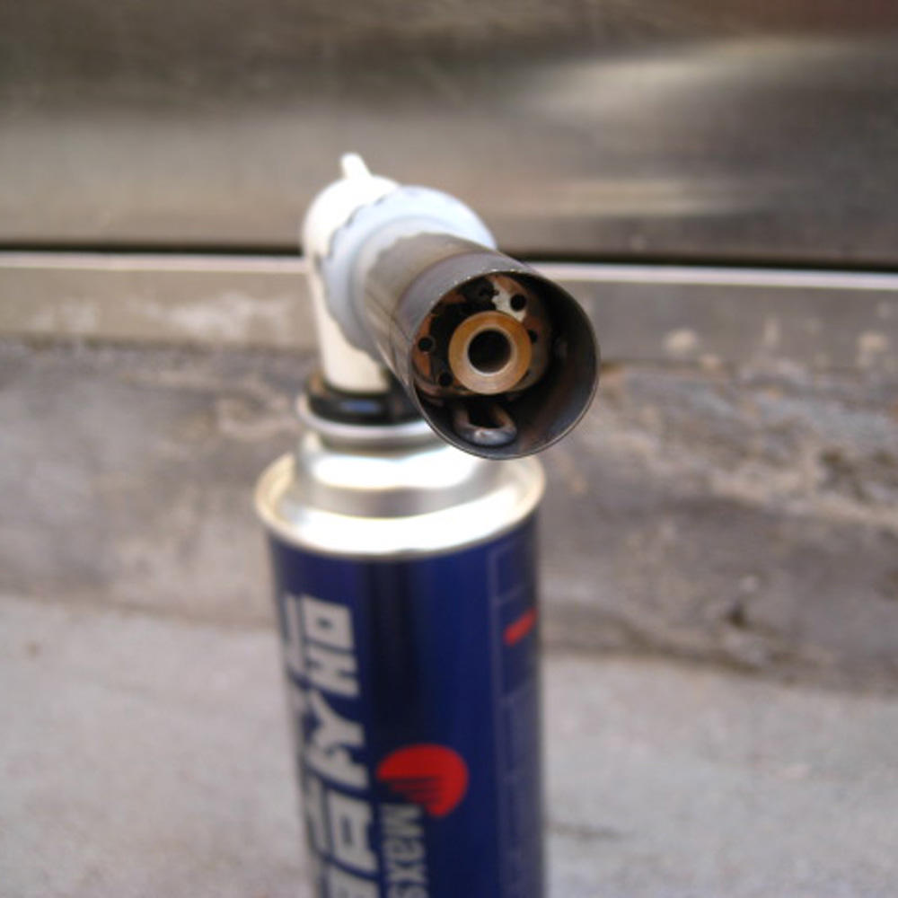 360 degrees  Rotatable Reliable Safe Butane Gas Torch Burner Auto Ignition Camping BBQ Flamethrower Flame