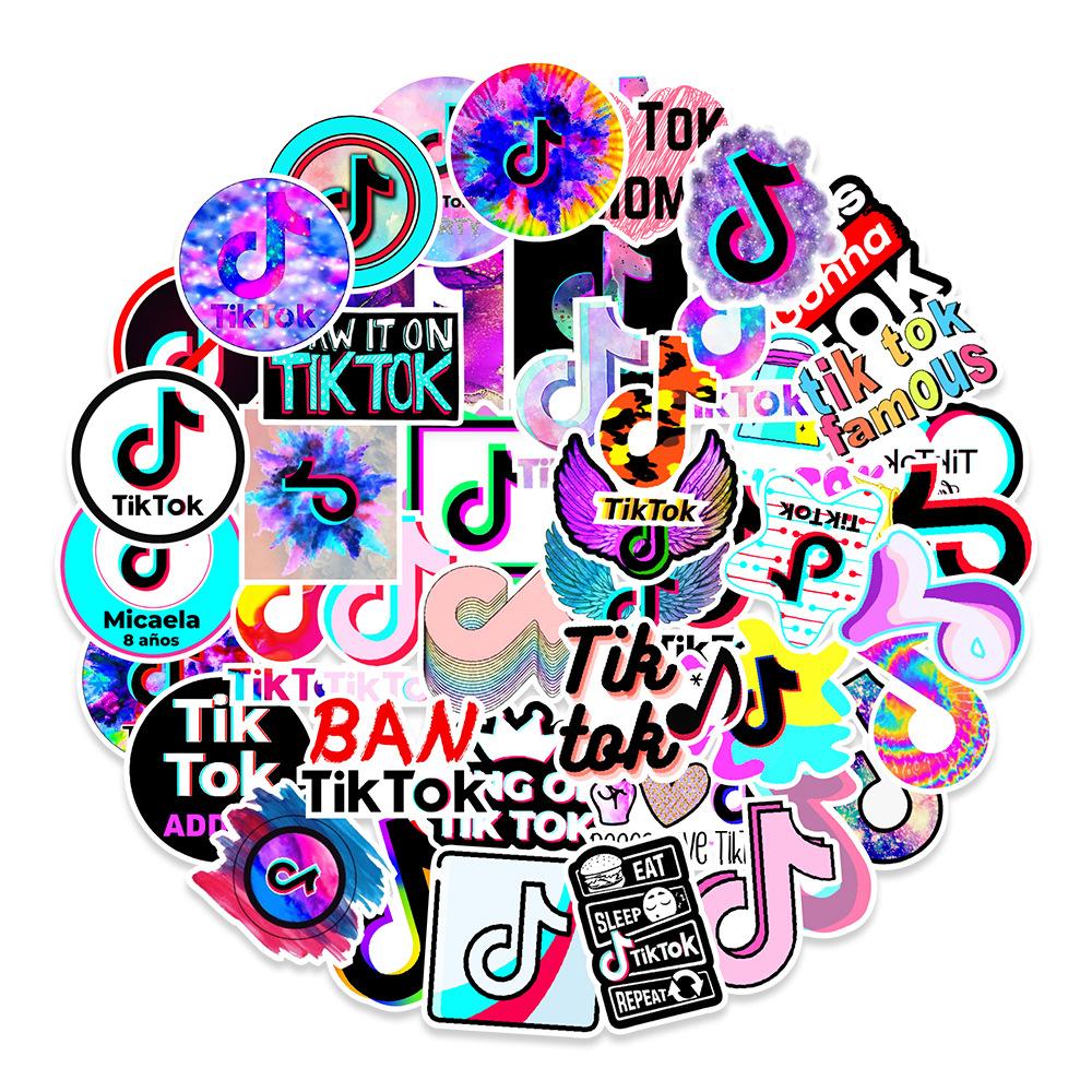 

50 Граффити Наклеек Автомобиль Мобильный Телефон Чемодан Чайник Декоративные Наклейки