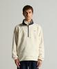Heritage Polartec Loose Fit Half Zip Fleece Ecru
