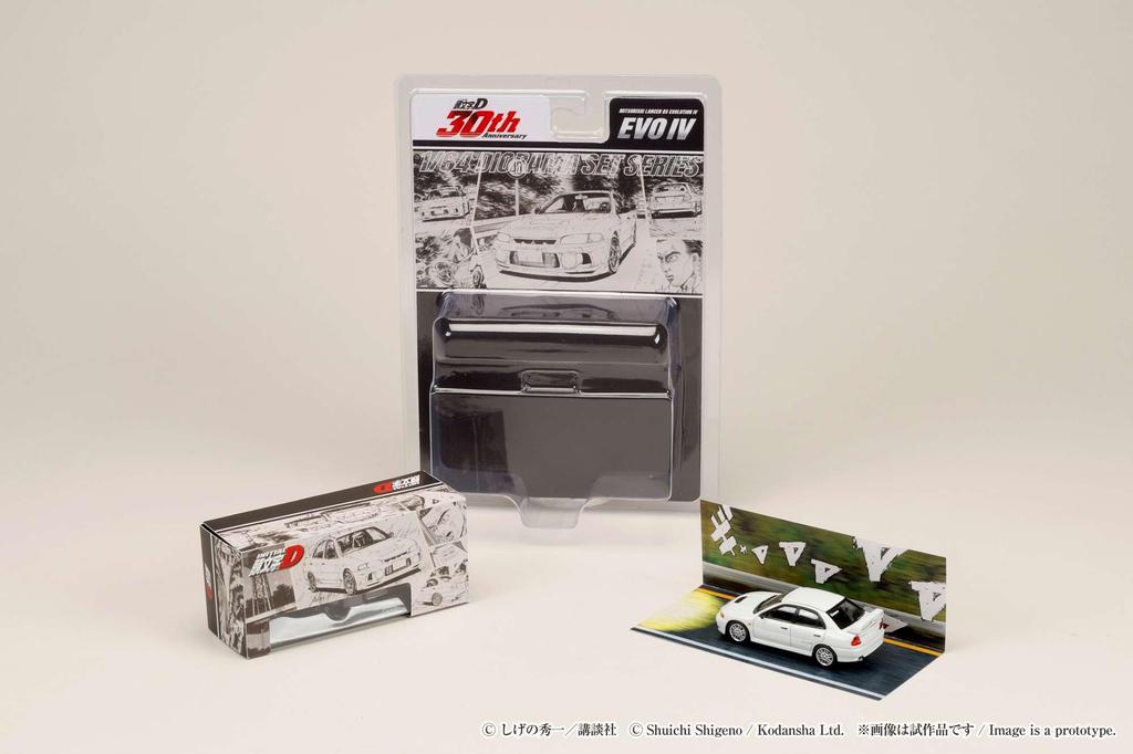 Mitsubishi Lancer RS Evolution D Seiji Iwaki VS Takumi Fujiwara 1/64 IV/Initial