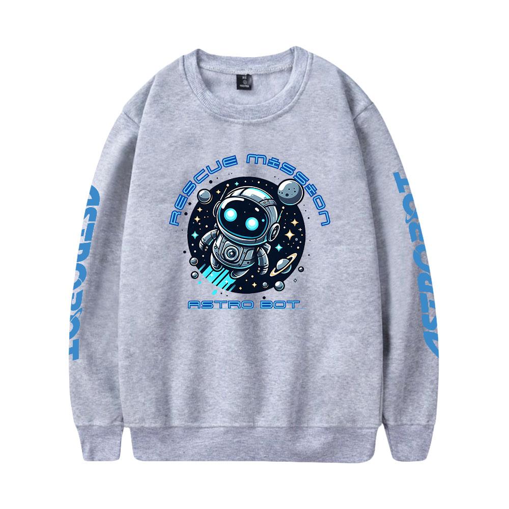 Astro Bot Hoodie Women Men O-neck Long Sleeve Crewneck Sweatshirt Casual Tracksuit Funny Clothes