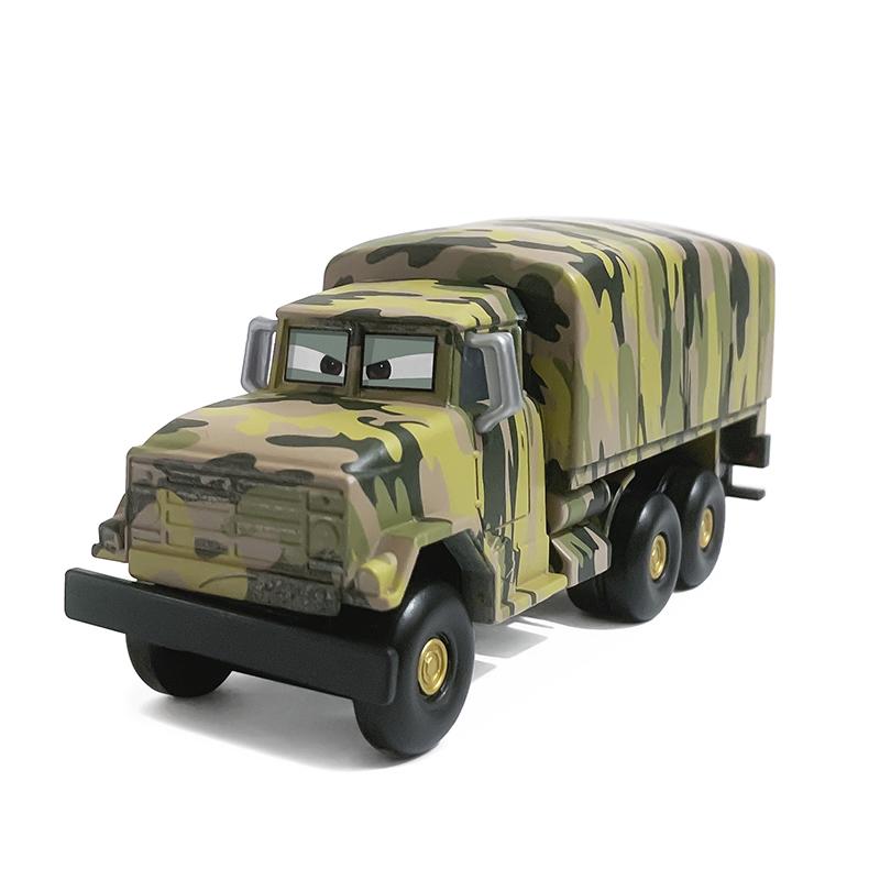 Pixar Cars Backdrop Role Andy Gearsdale Simulation Military Vehicle Toy Alloy Material Racing Car Children's Birthday Gifts