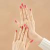 Verniaongles Real Parts Long Oval Type Gel Nail Tips - Daily Rose