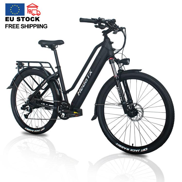 Hedatx TX10 Mountain Adult Electric Bicycle With Seat 27.5 Inch Off-Road Tires EBike 48V15.6Ah Battery 350W Motor Outdoor All-Terrain Electric Bike