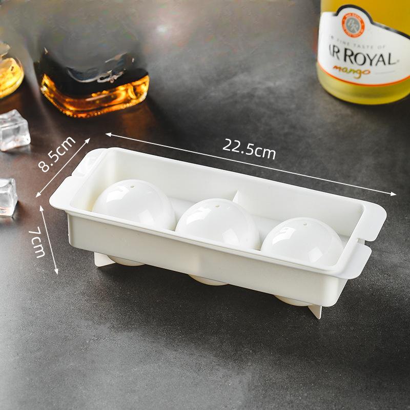 Summer, Refrigerator Ice Cube Molds, Large Ice Balls, Whiskey Circular Ice Cube Boxes, Household Use, Ice Grids, Food Grade Large Size