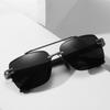 Lishi Herren Polarisierte Modische Quadratische Sonnenbrille