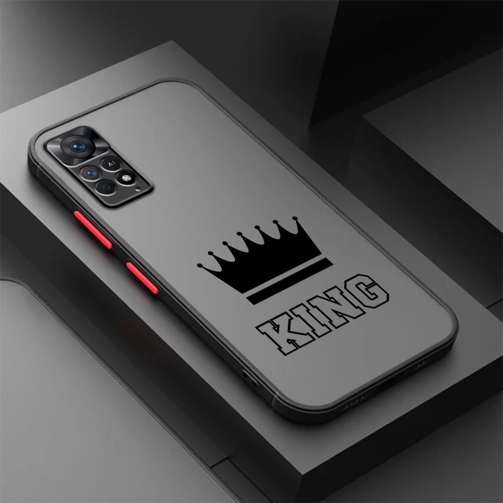 The Queen's Crown Phone Case for Xiaomi Redmi 9A 10C K40 Pro A1 9C 9 10 12C A2 9T Shockproof Cover