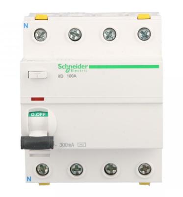 4P 100A 0.3A Type Ac Iid A9Z14491 Differential Circuit Breaker