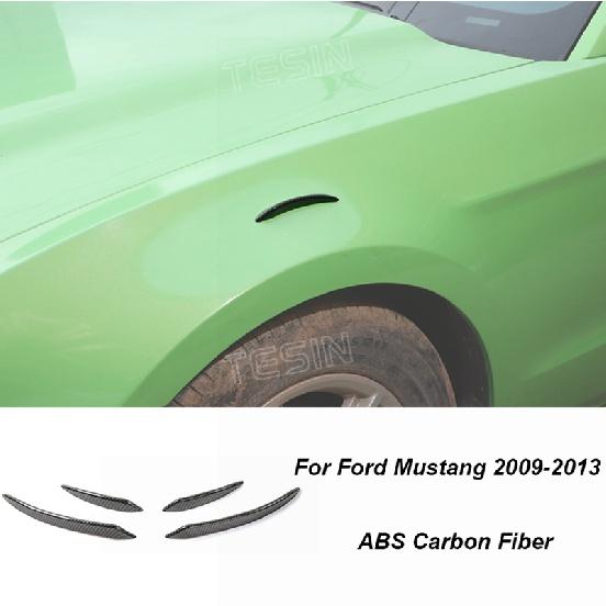 TESIN Autocolante de acoperire pentru decorațiuni interioare din fibră de carbon pentru Ford Mustang 2009 2010 2011 2012 2013 2014 Exterior
