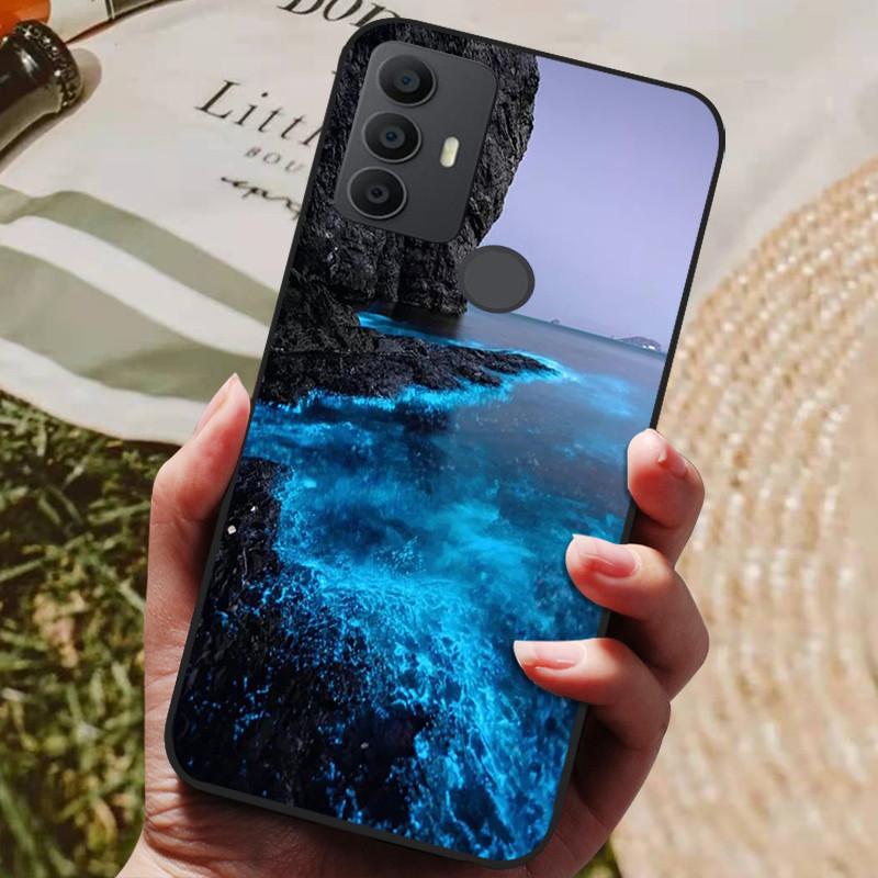 For TCL 30 SE Case 305 TPU Silicone Soft Fashion Phone Cover for TCL 30SE 306 305 Case 6165A Bumper Funda for TCL30SE 6.52 Inch