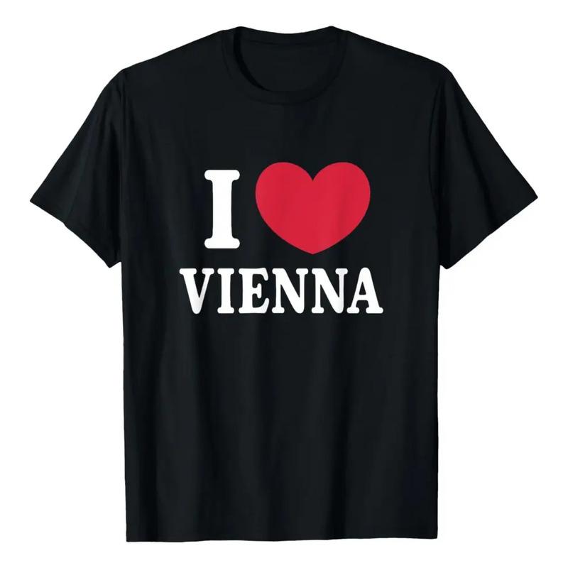 Camiseta I Love Vienna (1) S разноцветный