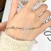 S925 sterling silver bracelet women's natural crystal stone hand jewelry Valentine's Day gift for girlfriend