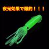 Bucht Squid Lure 5.5 Inch Luminous Set of 3 14cm